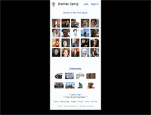 Tablet Screenshot of brainiacdating.com